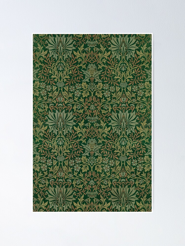 Alternate view of Flower Garden by William Morris, 1879 Poster