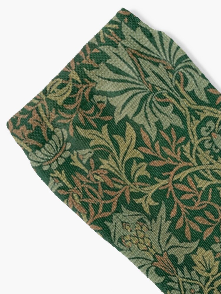 Thumbnail 2 of 5, Socks, Flower Garden by William Morris, 1879 designed and sold by MeganSteer.
