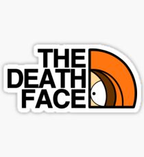 Pegatina La cara de la muerte