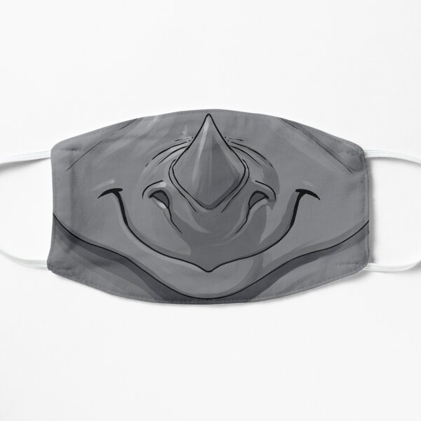 Emotive - Happy Rhino Flat Mask