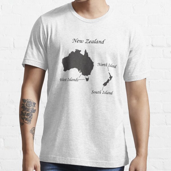 "Australia vs New Zealand" Tshirt for Sale by Bundjum Redbubble
