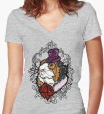 Lord Guinea pig T-shirt col V femme
