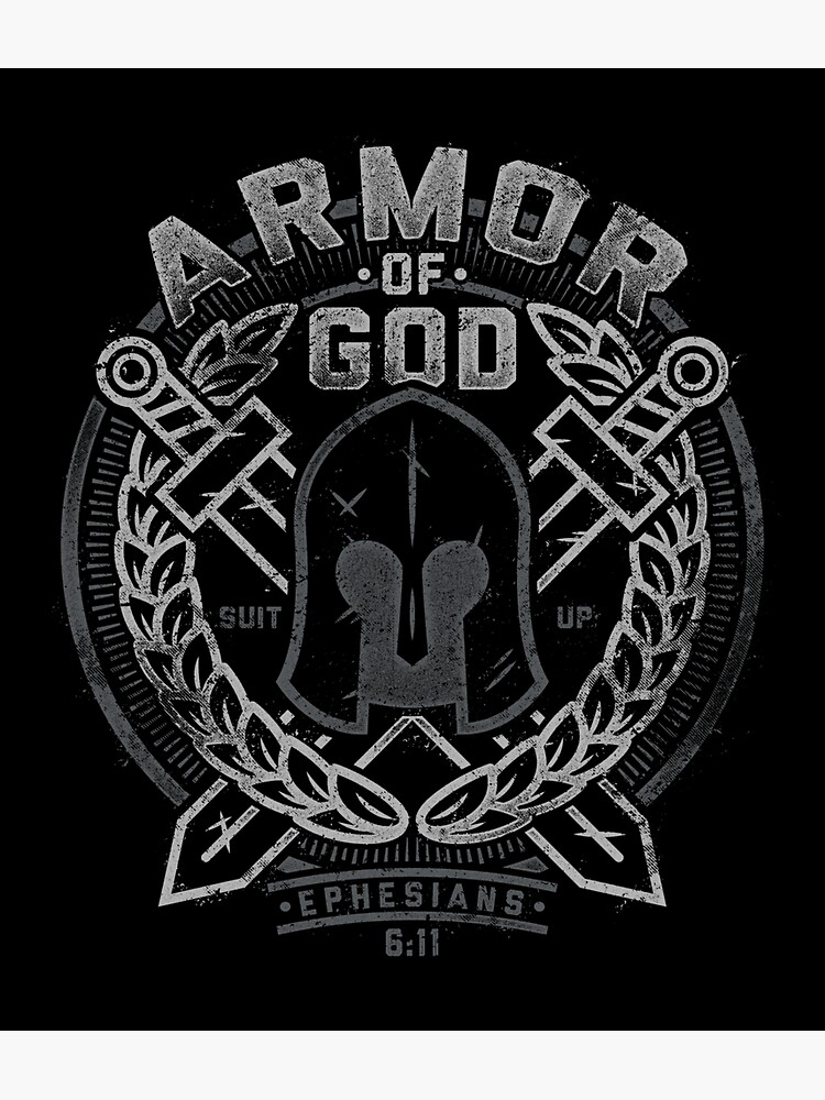 "Armor of God" Sticker for Sale by ArtForSoul Redbubble