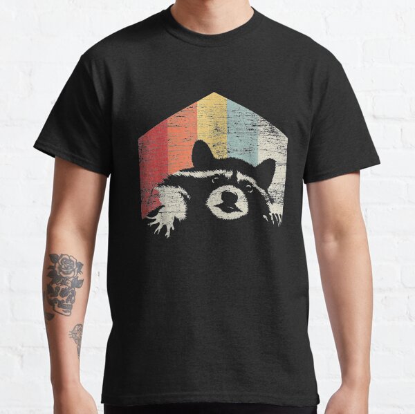 Racoon Vintage Men Classic T-Shirt