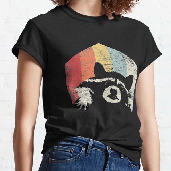 Racoon Vintage Men Classic T-Shirt