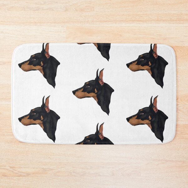 Item preview, Black and tan Doberman Bust Cropped Ears designed and sold by GnomelyDragon.