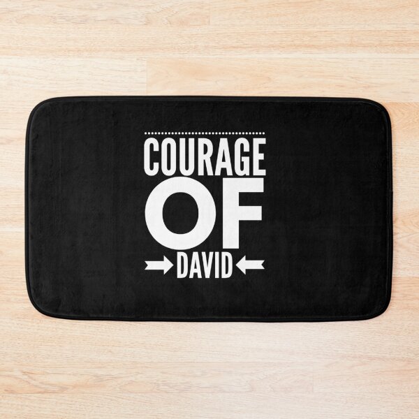 Item preview, The Courage of David designed and sold by VerbalTeeStore.