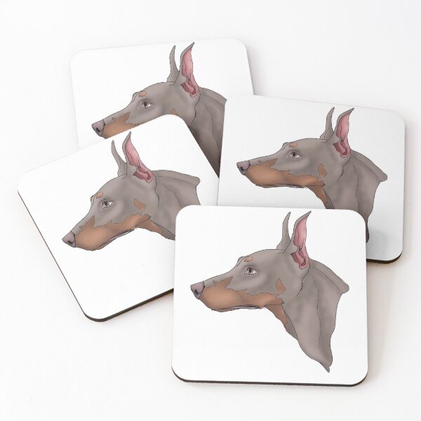 Item preview, Fawn Doberman Bust Cropped Ears designed and sold by GnomelyDragon.