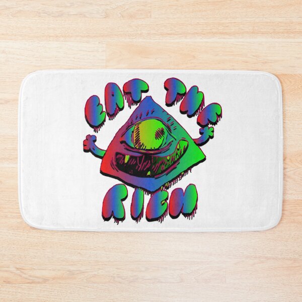 Artikelvorschau, Essen Sie den reichen Neon Tag Glo Rainbow Bright Loud NWO 1% Illuminati Cartoon entworfen und verkauft von shopwoodie.