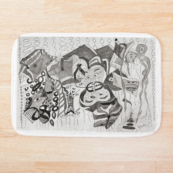 Disassociate Bath Mat