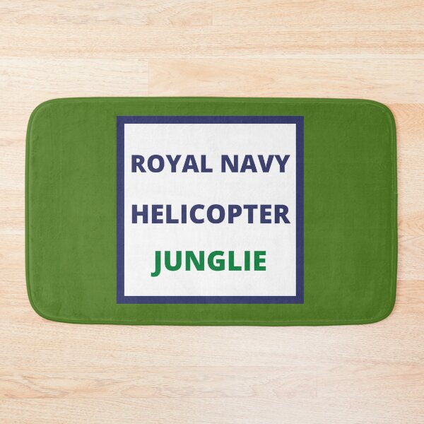 Item preview, ROYAL NAVY HELICOPTER JUNGLIE designed and sold by Bagsyrose.