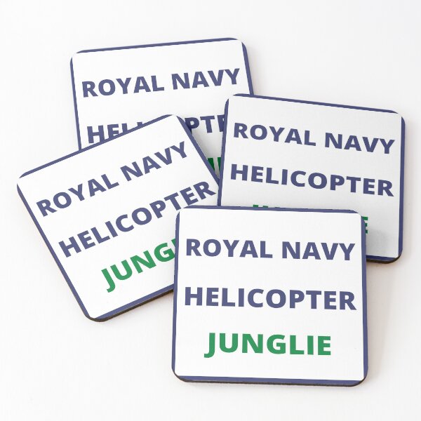 Item preview, ROYAL NAVY HELICOPTER JUNGLIE designed and sold by Bagsyrose.