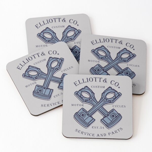 Item preview, Elliott Custom MotoWorks designed and sold by Espinoza Creative.