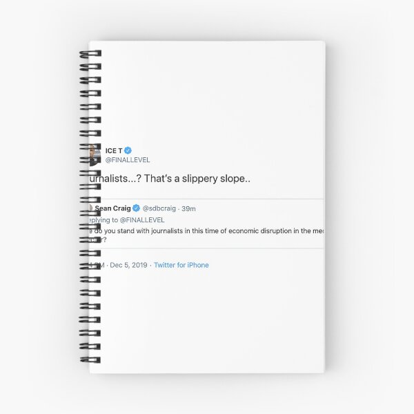 Item preview, ICE T JOURNALIST TWEET- ICE T FUNNY MOMENT  designed and sold by Hunters11.