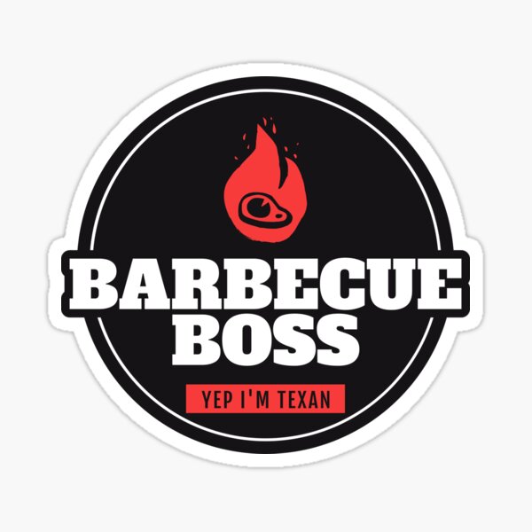 Barbecue Boss Sticker