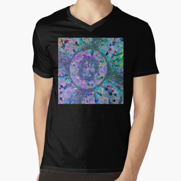 Fractal Storms 3 V-Neck T-Shirt