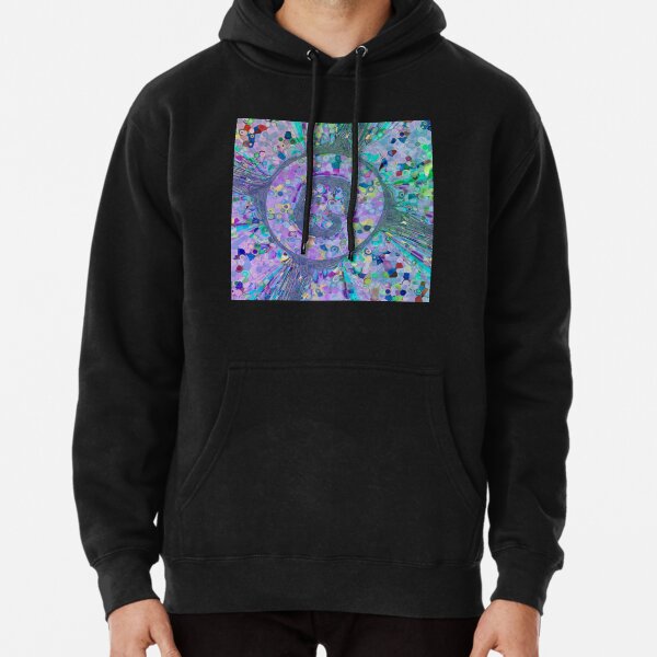 Fractal Storms 3 Pullover Hoodie