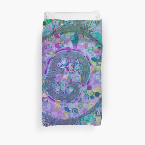 Fractal Storms 3 Duvet Cover