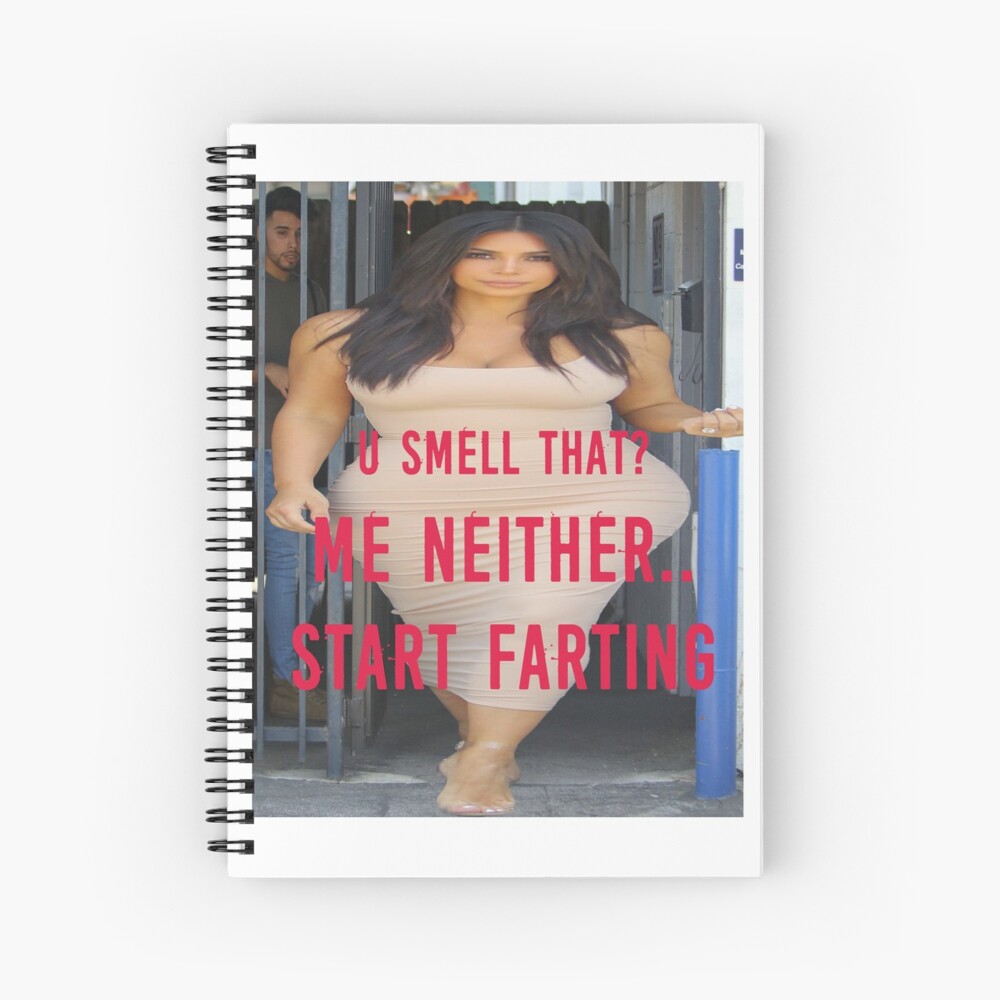 Kim K start farting