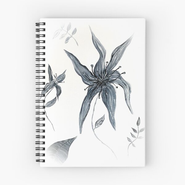Item preview, Monochrome Flower designed and sold by samantharedfern.