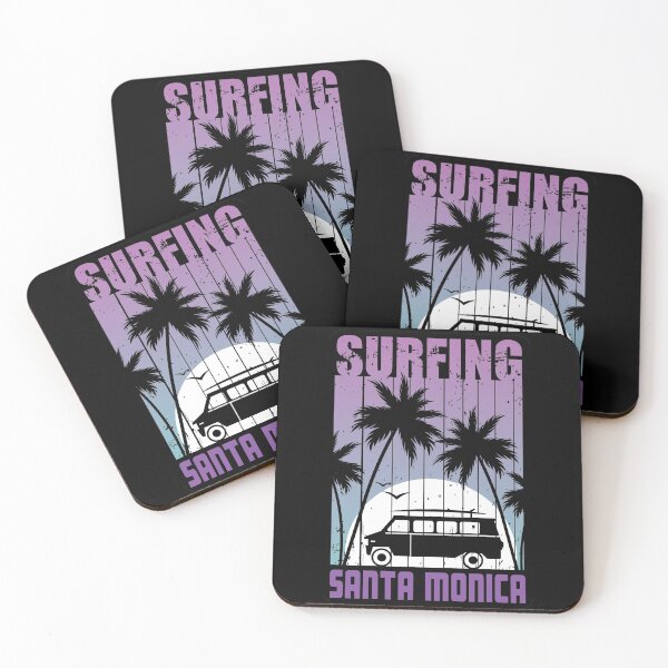Item preview, Santa Monica Beach, California, Sunshine and Surfing  designed and sold by artdesignforyou.