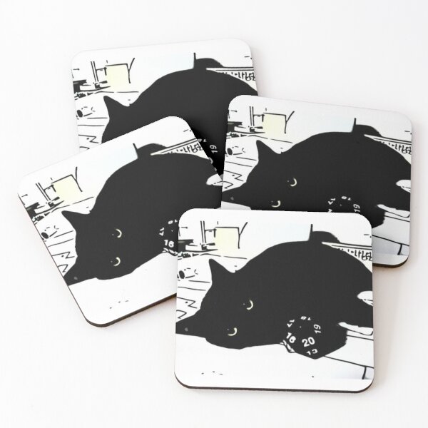 Item preview, Critical cuteness - D&D black cat designed and sold by Gordon Nelson.