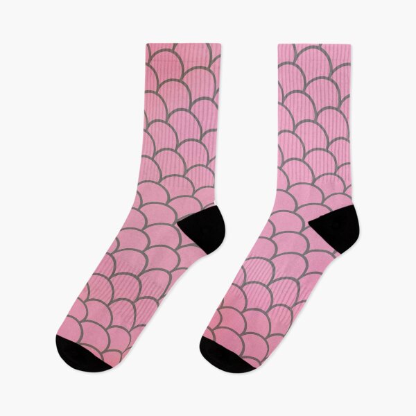 Artikelvorschau, Rosa Fischschuppenmuster entworfen und verkauft von Poetic Patterns Studio.