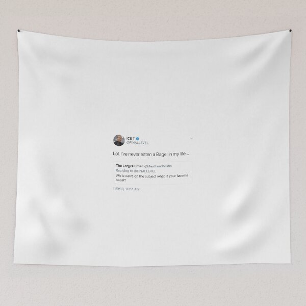Item preview, ICE T BAGEL TWEET- ICE T FUNNY MOMENT  designed and sold by Hunters11.
