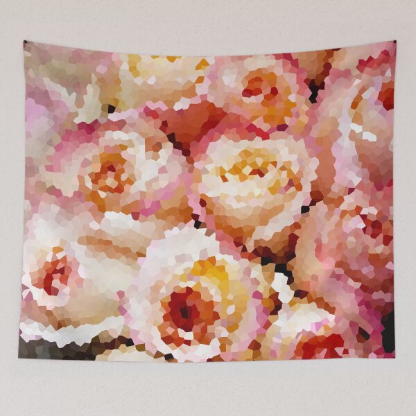 Item preview, Pink and Yellow Roses - Pix-elate designed and sold by IgniteWithin.