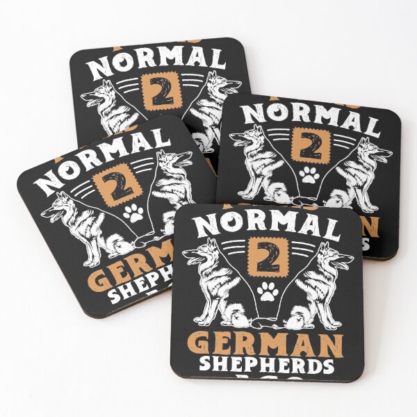 Item preview, Normal 2 German Shepherds Ago Dog Lover Gift Design product designed and sold by Lisbob.