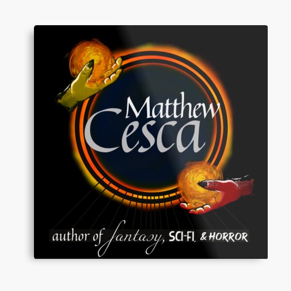 Matthew Cesca Author Logo Metal Print