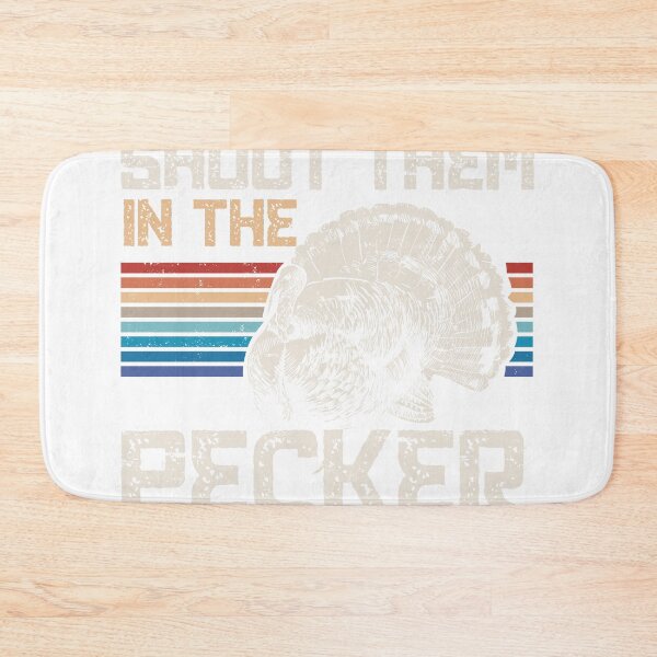 Item preview, Turkey Hunting Legend Gift Idea Shoot Em in The Pecker print designed and sold by Lisbob.