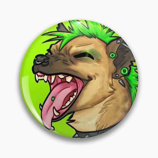 Item preview, Green Punk Hyena designed and sold by salamandergay.