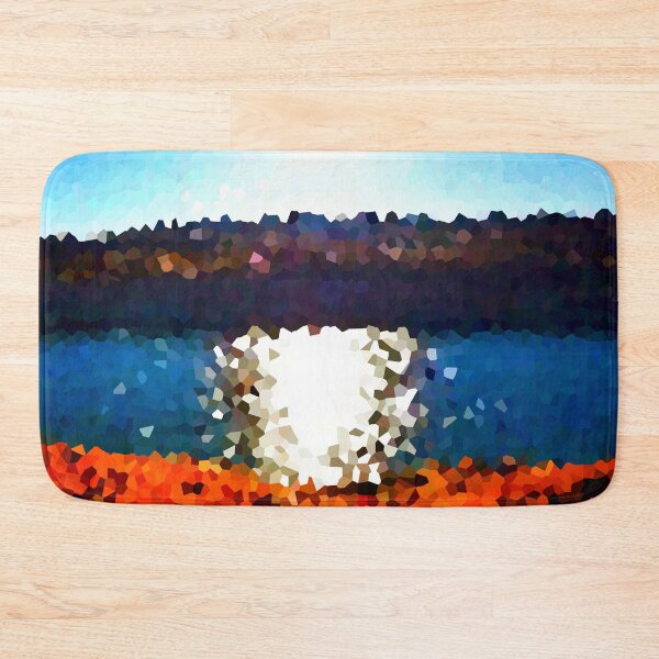 Item preview, Red Rocks, River Sunset - Pix-elate designed and sold by IgniteWithin.