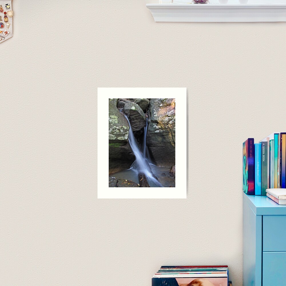 Rainforest Waterfall Art Print
