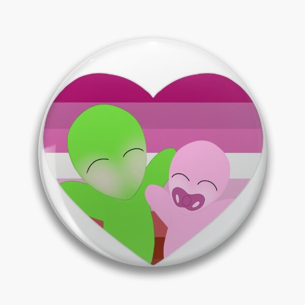 Item preview, Greenbean and Cherry pride stickers designed and sold by area51-mom.