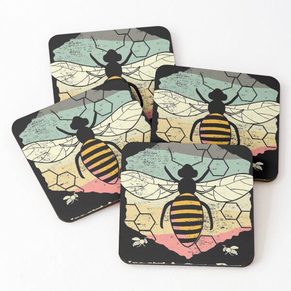 Item preview, Love Bees Vintage Beekeeper Apiary Grunge Design Idea  graphic designed and sold by Lisbob.