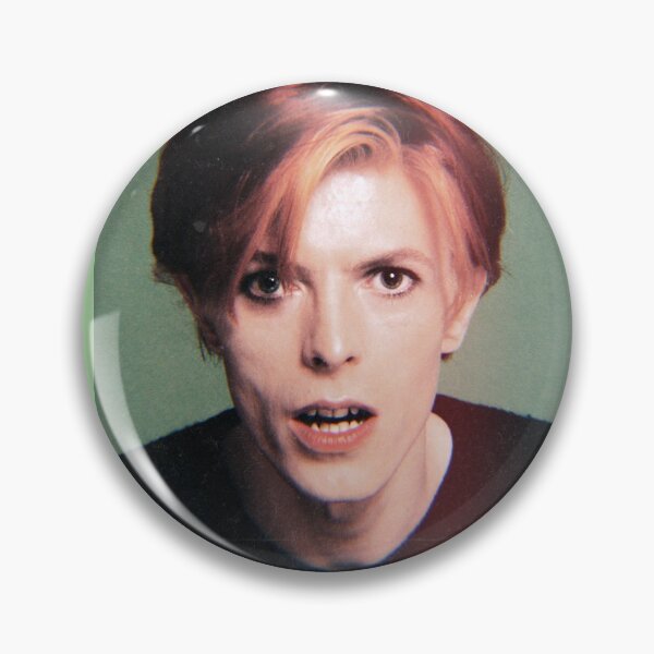 70s The Thin White Duke David Bowiee Polaroid Edit Pin
