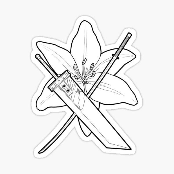 Buster Sword Stickers for Sale  Redbubble