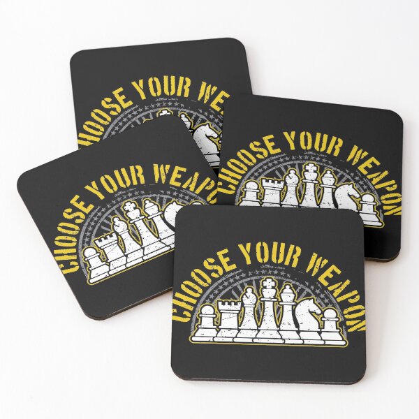 Item preview, Love Chess Choose Your Weapon Gift Idea Chess Design print designed and sold by Lisbob.