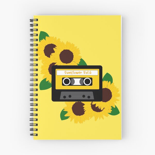 Item preview, Sunflowers with a cassette designed and sold by sofiamarieb.