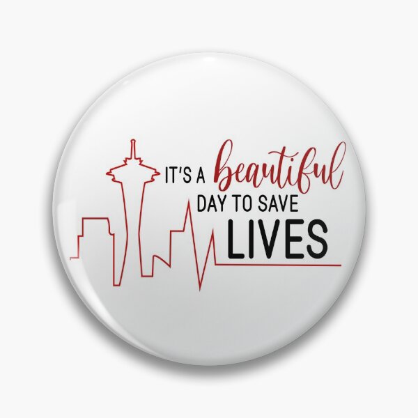 Item preview, Beautiful Day To Save Lives Grey's Anatomy designed and sold by mkbourque.