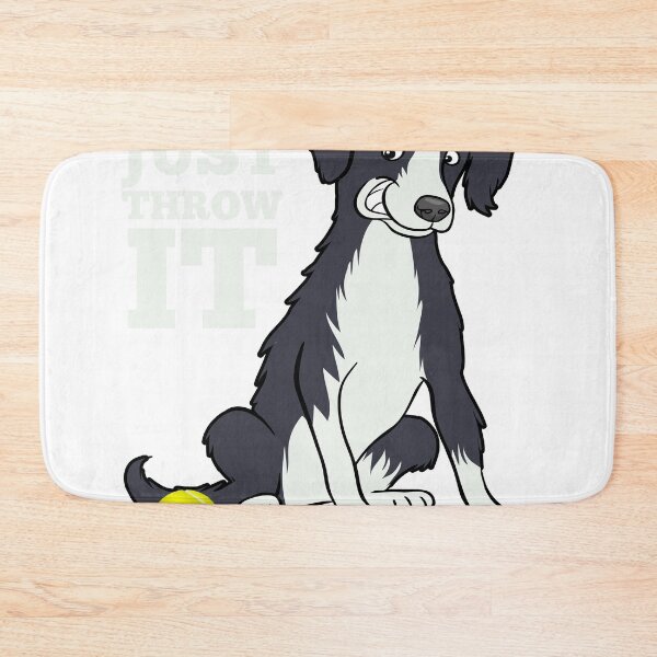Item preview, Just Throw It Border Collie Lover Gift graphic designed and sold by Lisbob.