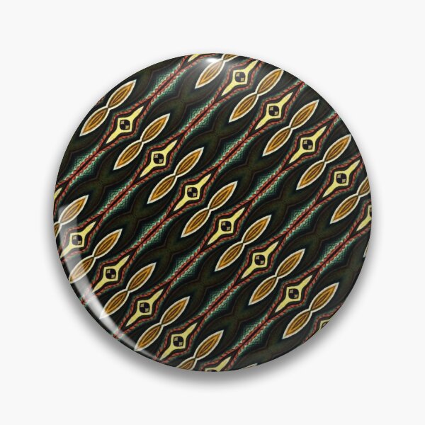Item preview, Black. Yellow. Red. Tessellation. Geometrical. Scaled Pattern  designed and sold by shirtdan.
