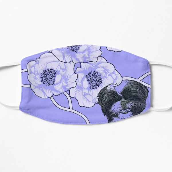 Miss Carmella in the Camellias--Periwinkle Mask