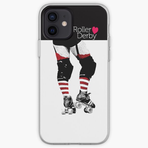 Love Roller Derby iPhone Soft Case