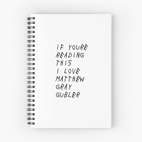 Item preview, if you're reading this i love matthew gray gubler designed and sold by reaganreese.
