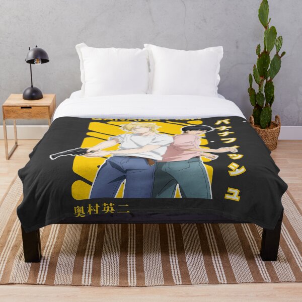 Banana Fish | Ash Lynx | Eiji Okumura Throw Blanket
