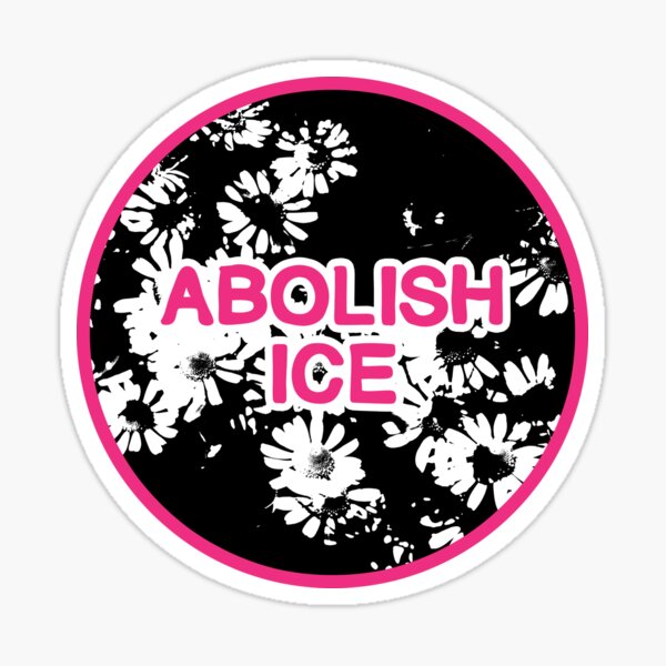 abolish ice | disarm defund dismantle Sticker