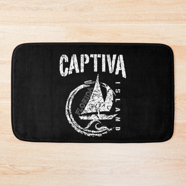 Item preview, Captiva Island Florida, FL, Sailboat Sailing Yacht Nautical Wave Souvenir Gift designed and sold by ArtByBollwitt.